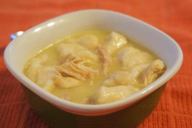 Shortcut Chicken and Dumplings from Om Nomalicious